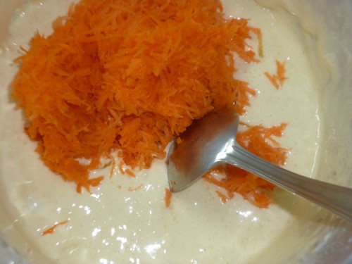 Морковный кекс в мультиварке